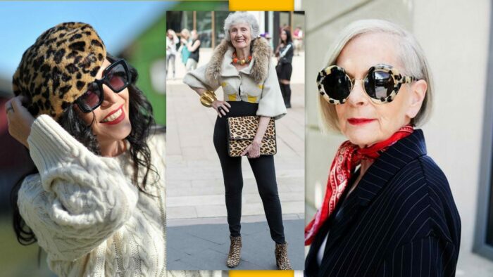 Как использовать в своих образах модный "звериный принт" женщинам после 50