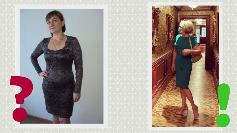 Устаревшее Гипюровое платье для женщин за50