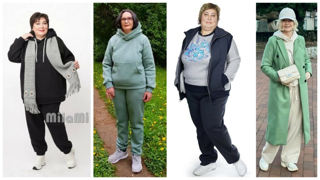 Утеплённые спортивные костюмы для женщин после 50