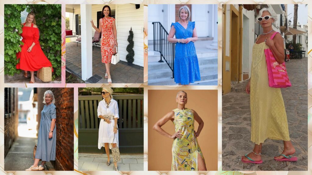 Какие платья носить женщинам 55-60 лет